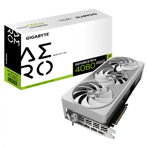 ⁨Gigabyte AERO GeForce RTX 4080 SUPER OC 16G NVIDIA 16 GB GDDR6X⁩ at Wasserman.eu