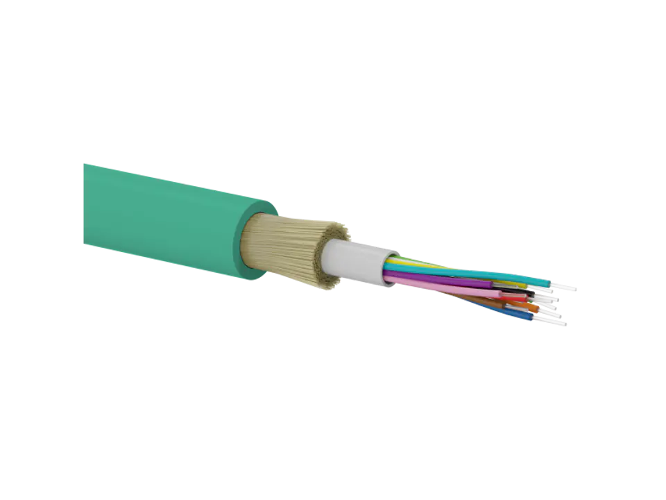 ⁨Fiber Optic Cable OM3 B2ca U-DQ(ZN)BH universal flame retardant "FireHardy" MM 4G 50/125 LSOH ALANTEC⁩ at Wasserman.eu