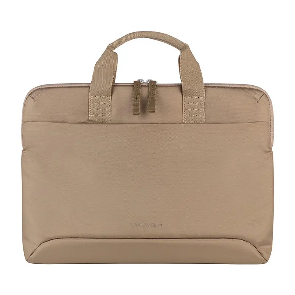 ⁨Tucano Smilza Super Slim Bag - Torba MacBook Pro 14” / Air 15” / Pro 13" /Air / Notebook 14” / 13” (beżowy)⁩ w sklepie Wasserman.eu