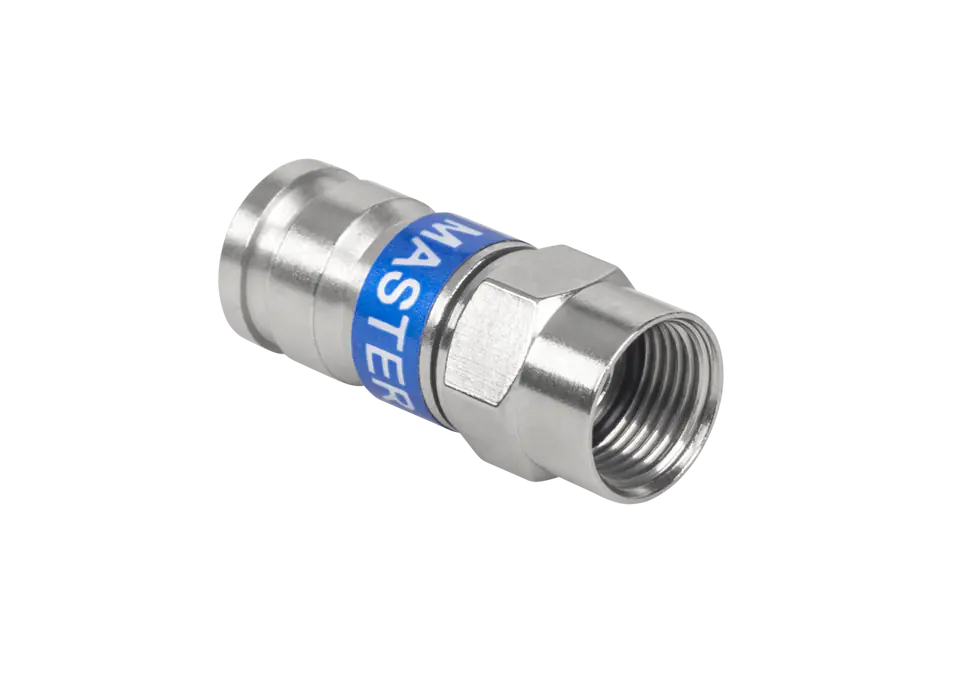 Wtyk F kompresyjny RG6 MASTER w sklepie Wasserman.eu