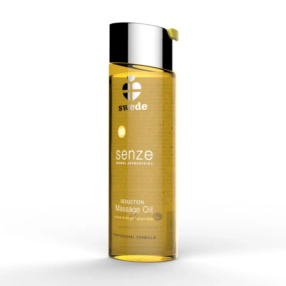 ⁨Swede Senze Olejek do Masażu Goździk Pomarańcza Lawenda 75 ml⁩ w sklepie Wasserman.eu