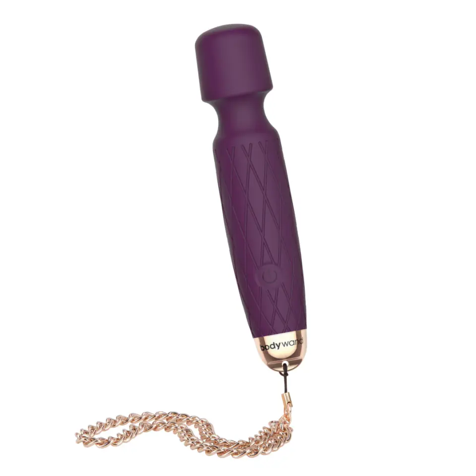 Bodywand Luxe Mini Wand Purple kompaktowy masażer relaksacyjny 7 trybow w sklepie Wasserman.eu