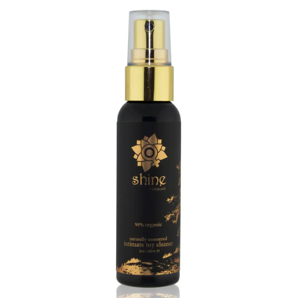 ⁨Spray czyszczący - Sliquid Shine Organic Toy Cleaner 60 ml⁩ w sklepie Wasserman.eu