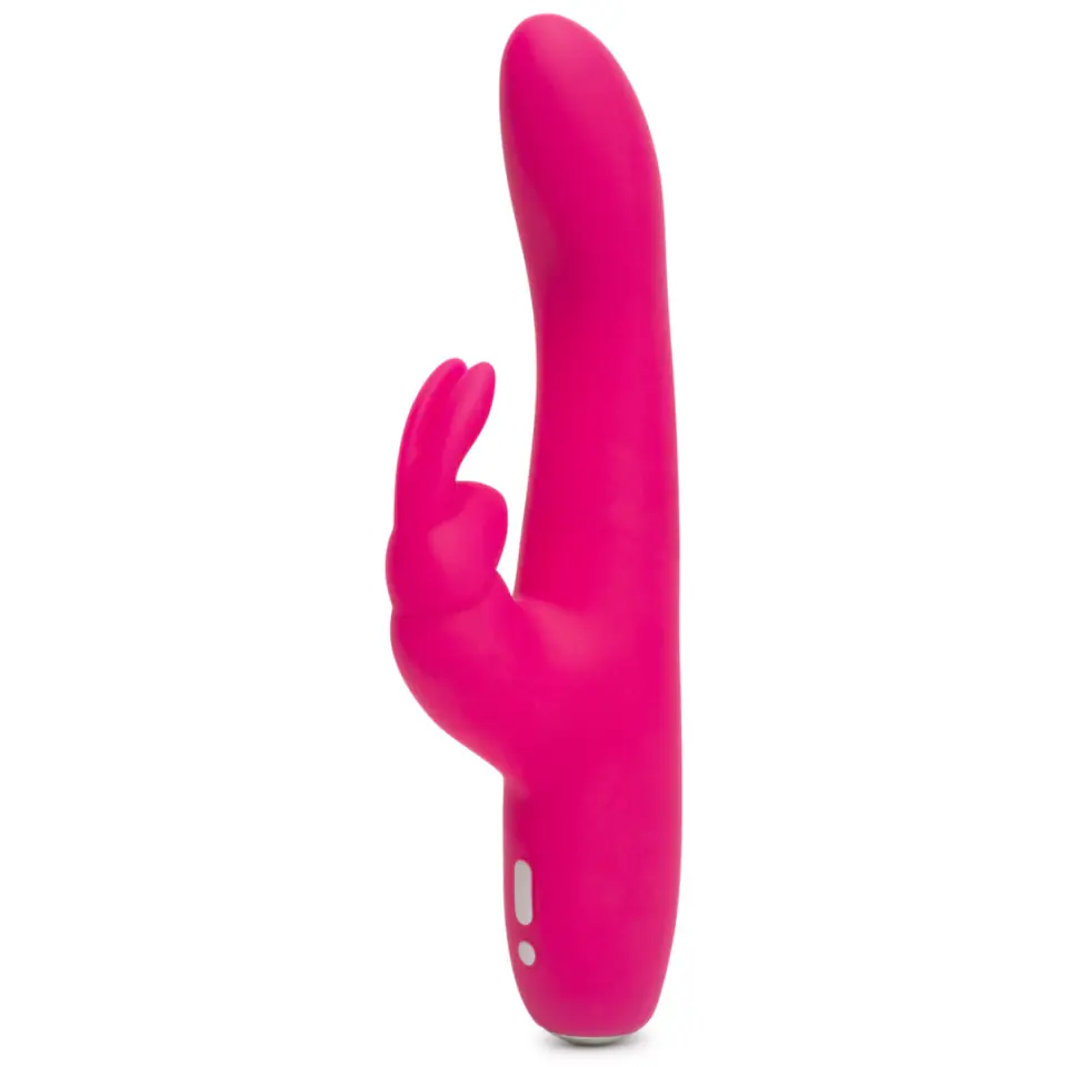 Lovehoney Happy Rabbit Curve Slim Pink - smukły model z podwojnym systemem wibracji w sklepie Wasserman.eu