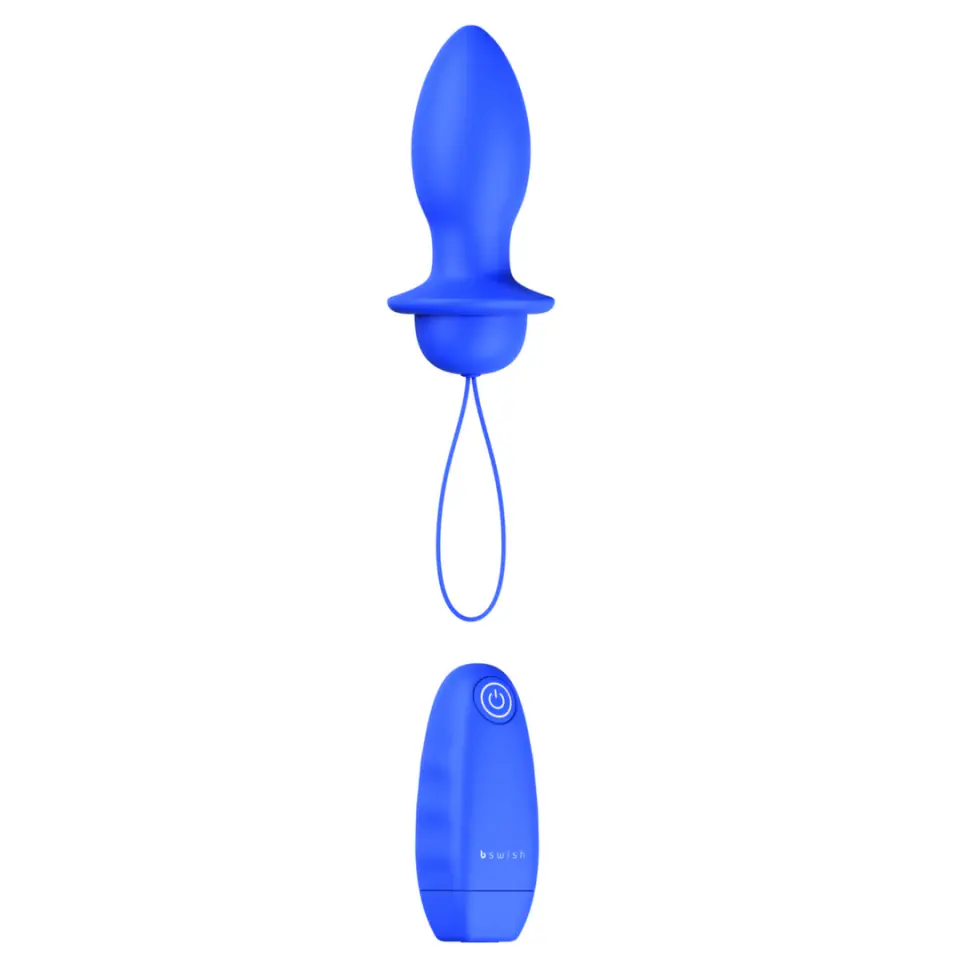 Plug analny wibrujący - B Swish bfilled Classic Denim w sklepie Wasserman.eu