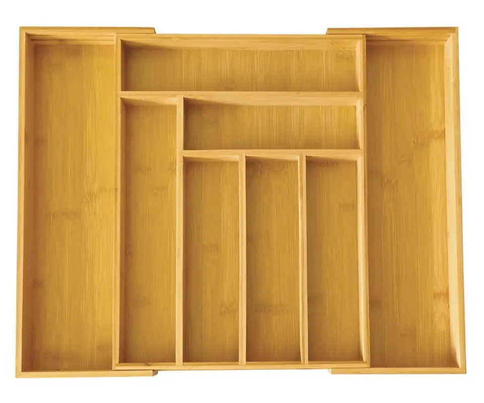 ⁨KINGHOFF DRAWER INSERT BAMBOO KH-1501 large⁩ at Wasserman.eu