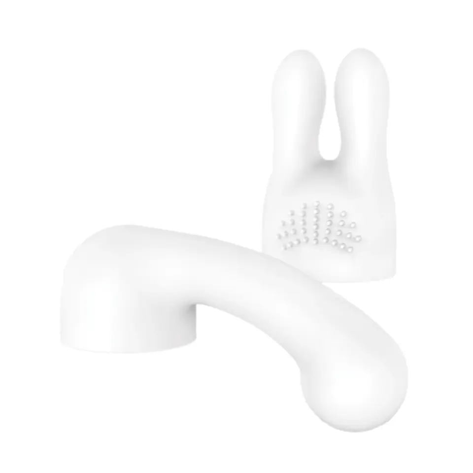 ⁨Bodywand Curve Accessory White - Zestaw końcowek wymiennych biały⁩ w sklepie Wasserman.eu