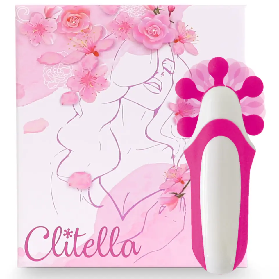 FeelzToys Clitella Pink - Kompaktowy stymulator z wymiennymi końcowkami w sklepie Wasserman.eu