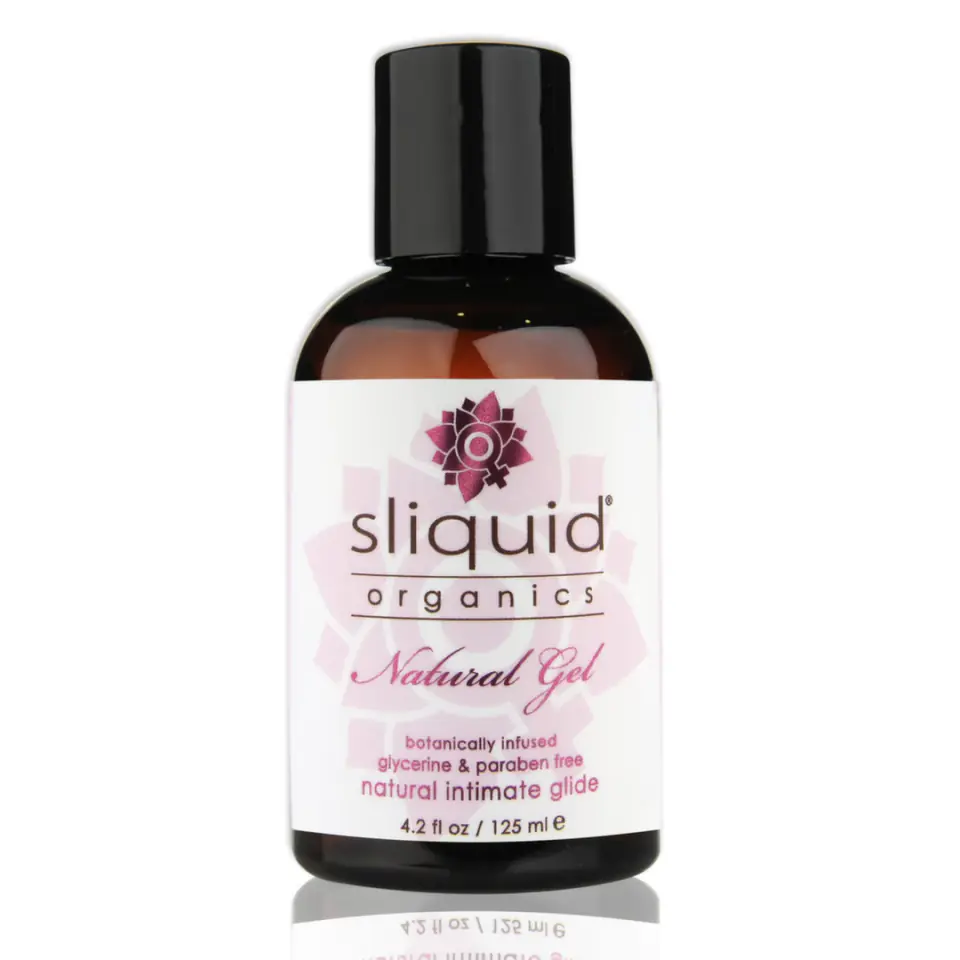 ⁨Sliquid Organics Natural Gel 125ml - żel intymny na bazie aloesu, gęsty⁩ w sklepie Wasserman.eu