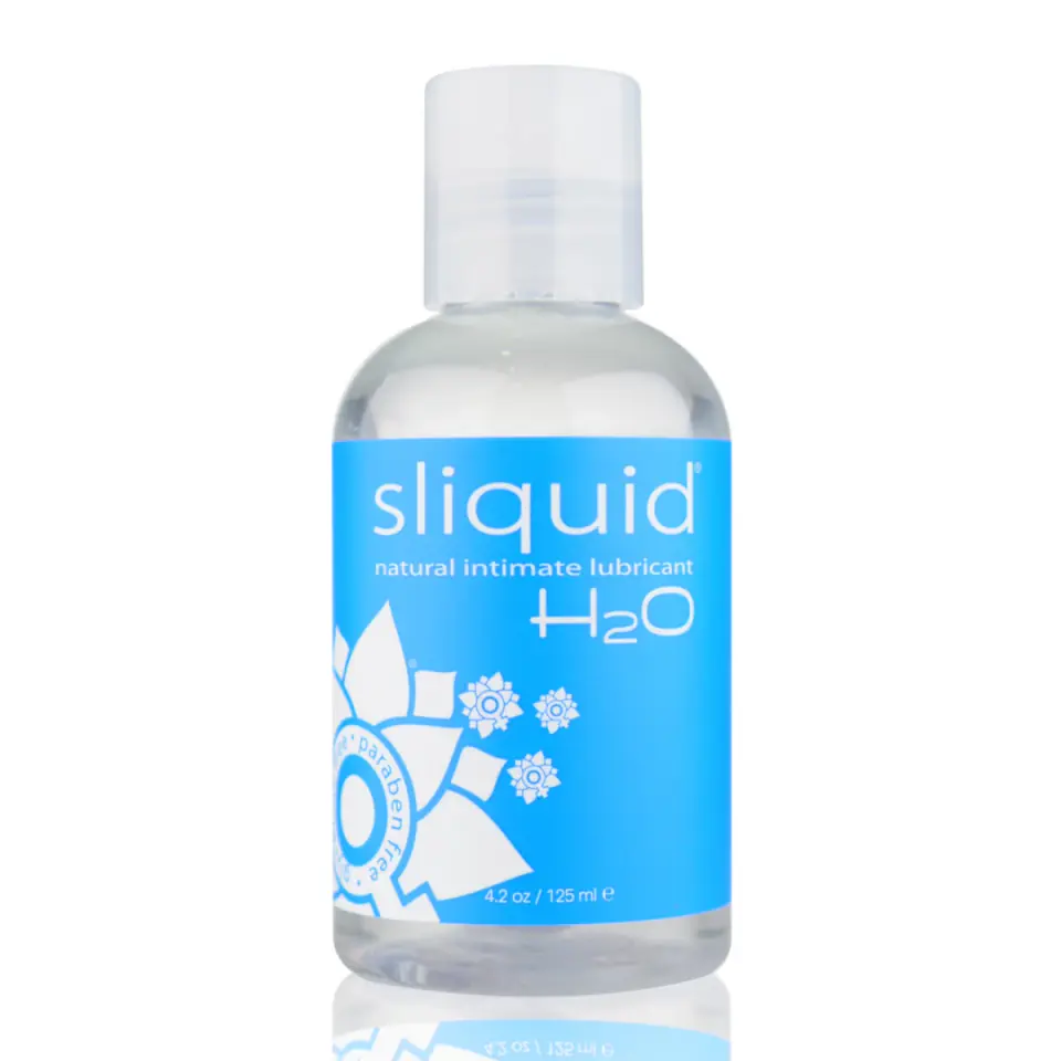 ⁨Sliquid Naturals H2O żel wodny 125 ml - neutralny, wegański, bez gliceryny⁩ w sklepie Wasserman.eu