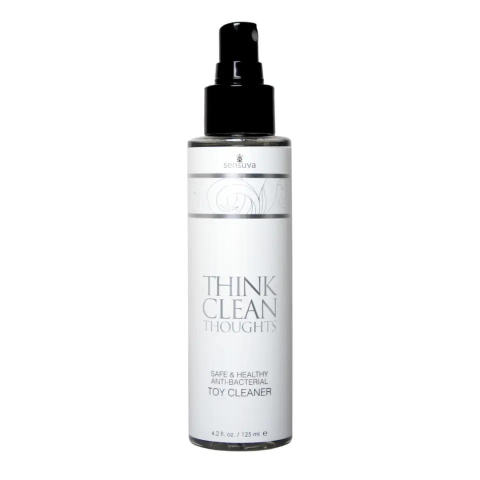 ⁨Sensuva Think Clean Thoughts spray czyszczący 125ml - delikatny skład⁩ w sklepie Wasserman.eu