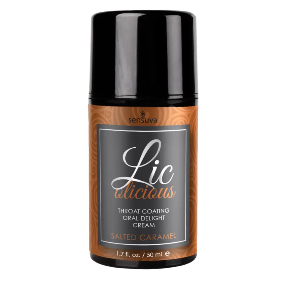 ⁨Żel do seksu oralnego - Sensuva Lic-o-licious Salted Caramel 50 ml⁩ w sklepie Wasserman.eu