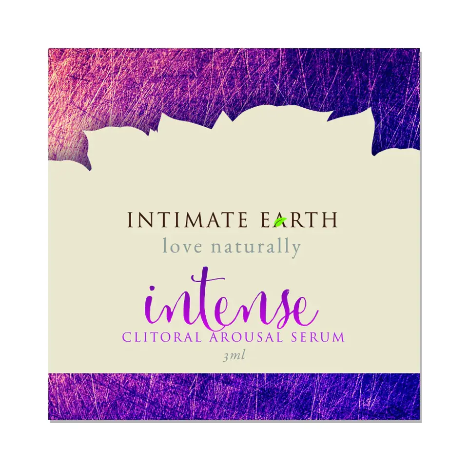 ⁨Żel stymulujący intensywny (saszetka) - Intimate Earth Clitoral Arousal Serum Intense 3 ml⁩ w sklepie Wasserman.eu