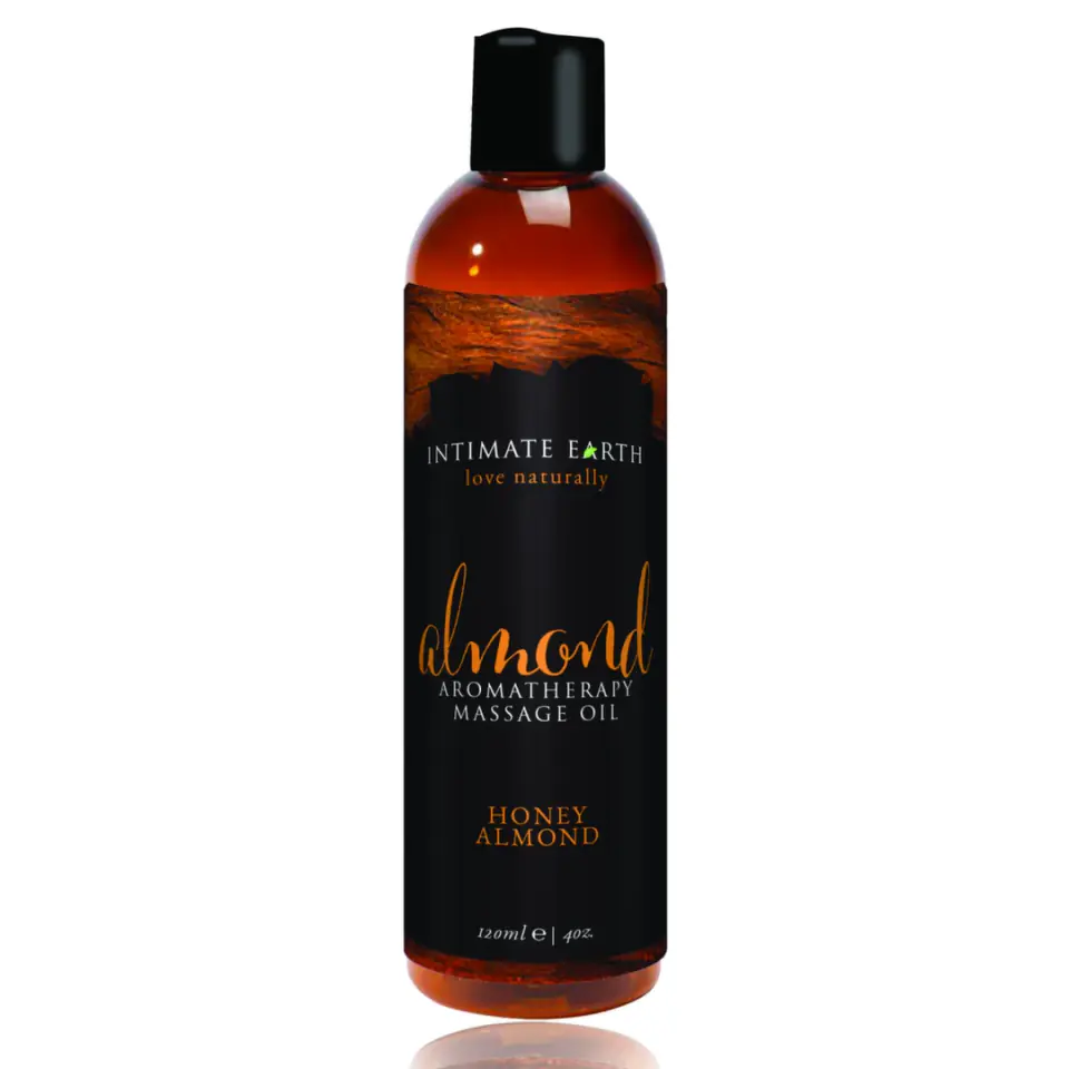 ⁨Intimate Earth Almond Olejek do masażu z ekstraktem migdałowym 120 ml⁩ w sklepie Wasserman.eu