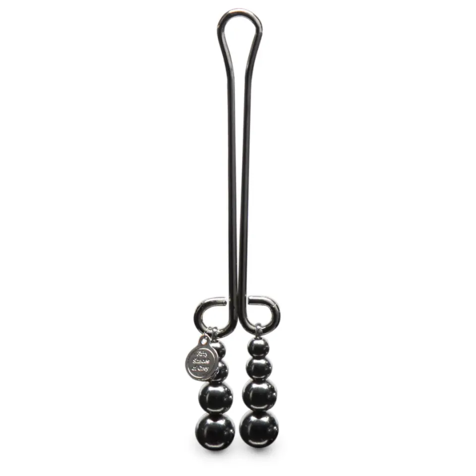 ⁨Fifty Shades of Grey - Darker Just Sensation Beaded Clitoral Clamp⁩ at Wasserman.eu