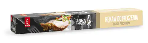 ⁨ANNA ZARADNA Sleeve for baking large portions of meat - box 5m 1pcs⁩ at Wasserman.eu