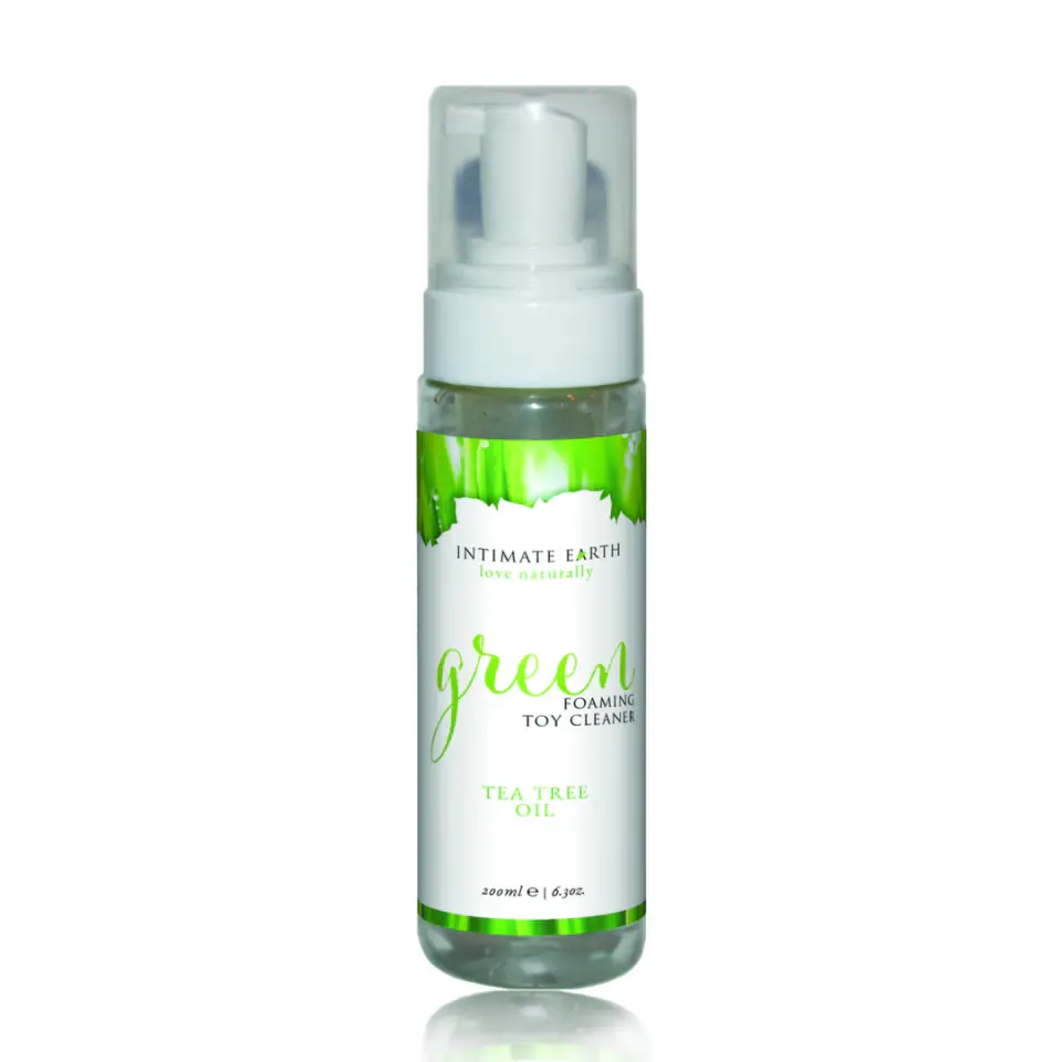 ⁨Pianka czyszcząca - Intimate Earth Green Tea Toycleaner Foam 200 ml⁩ w sklepie Wasserman.eu