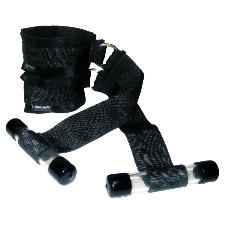 ⁨Sportsheets Door Jam Cuffs system mocowania na drzwi, regulowane paski⁩ w sklepie Wasserman.eu
