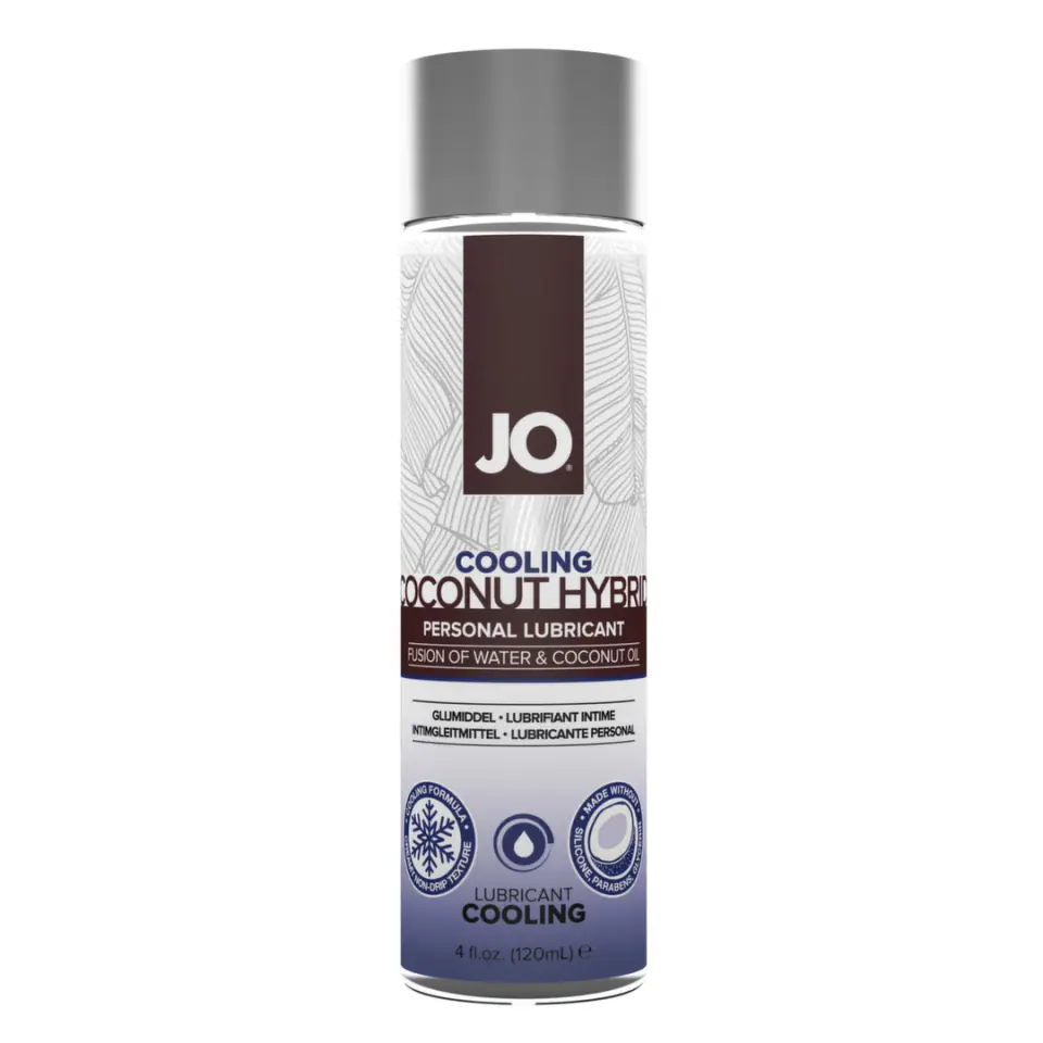⁨System JO Coconut Hybrid Cooling żel intymny chłodzący 120 ml⁩ w sklepie Wasserman.eu
