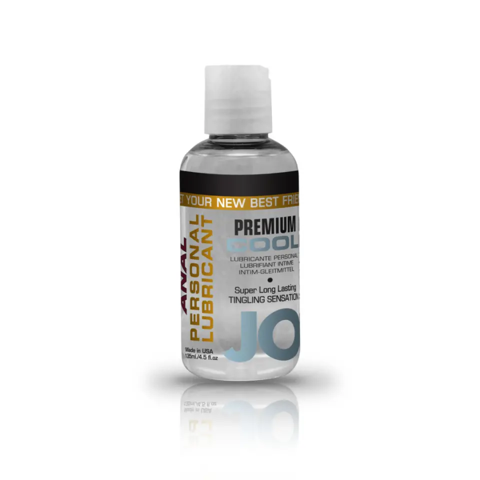 ⁨JO Premium Anal Cooling silikonowy lubrykant chłodzący 120 ml⁩ w sklepie Wasserman.eu