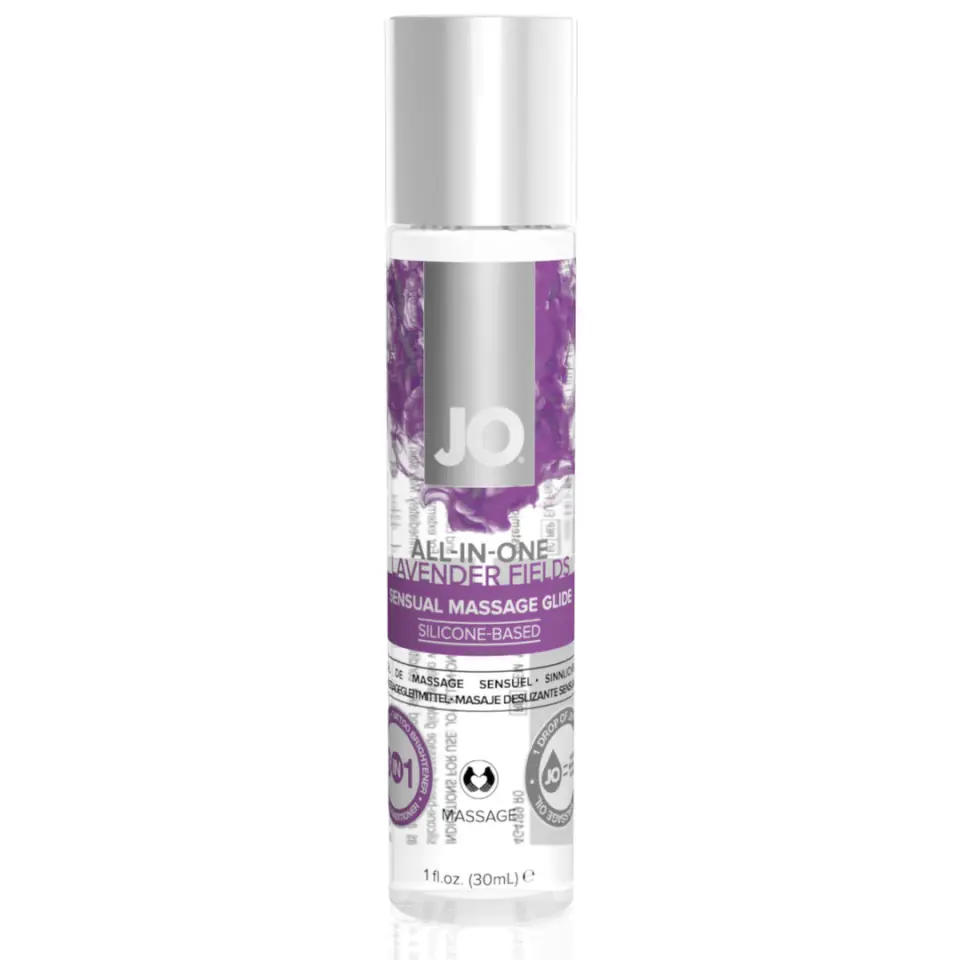 ⁨Żel do masażu - System JO All-In-One Massage Glide Lavender 30 ml⁩ w sklepie Wasserman.eu