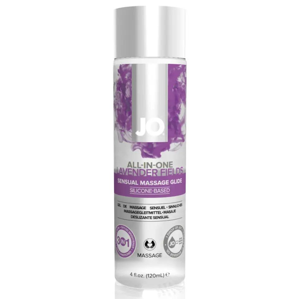 ⁨Lubricant and massage gel All In One Lavender 120ml JO System⁩ at Wasserman.eu