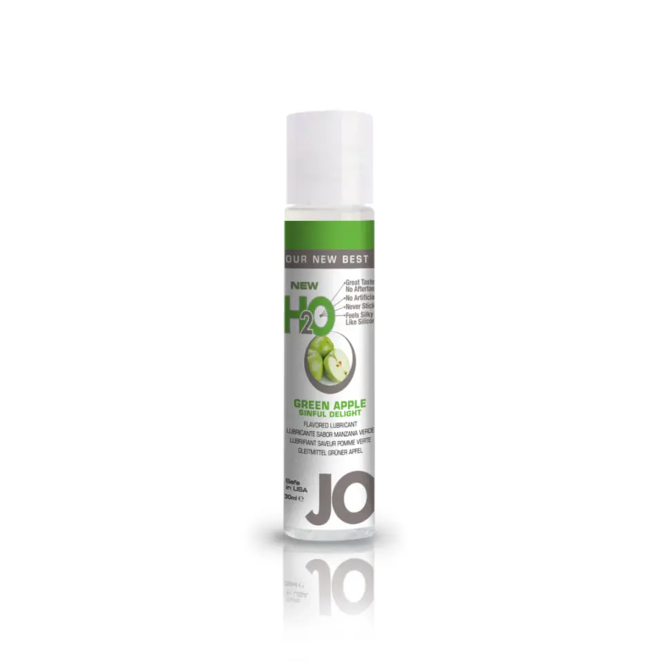 ⁨Lubrykant - System JO H2O Green Apple Delight 30 ml⁩ w sklepie Wasserman.eu