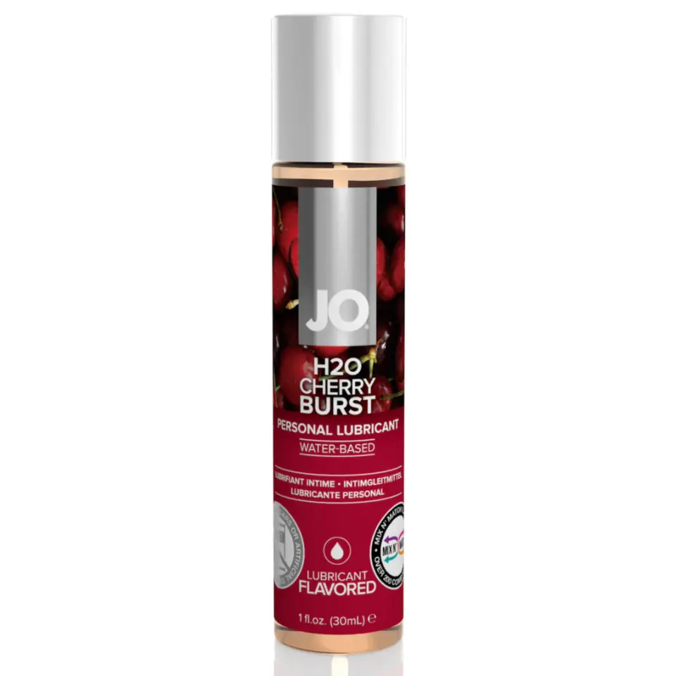 ⁨Lubrykant - System JO H2O Cherry Burst 30 ml⁩ w sklepie Wasserman.eu
