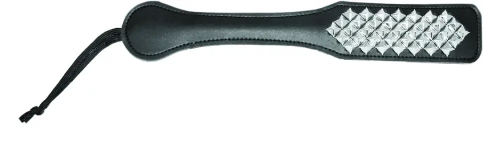⁨Packa nabijana ćwiekami łagodna/ostra - S&M Studded Paddle⁩ w sklepie Wasserman.eu