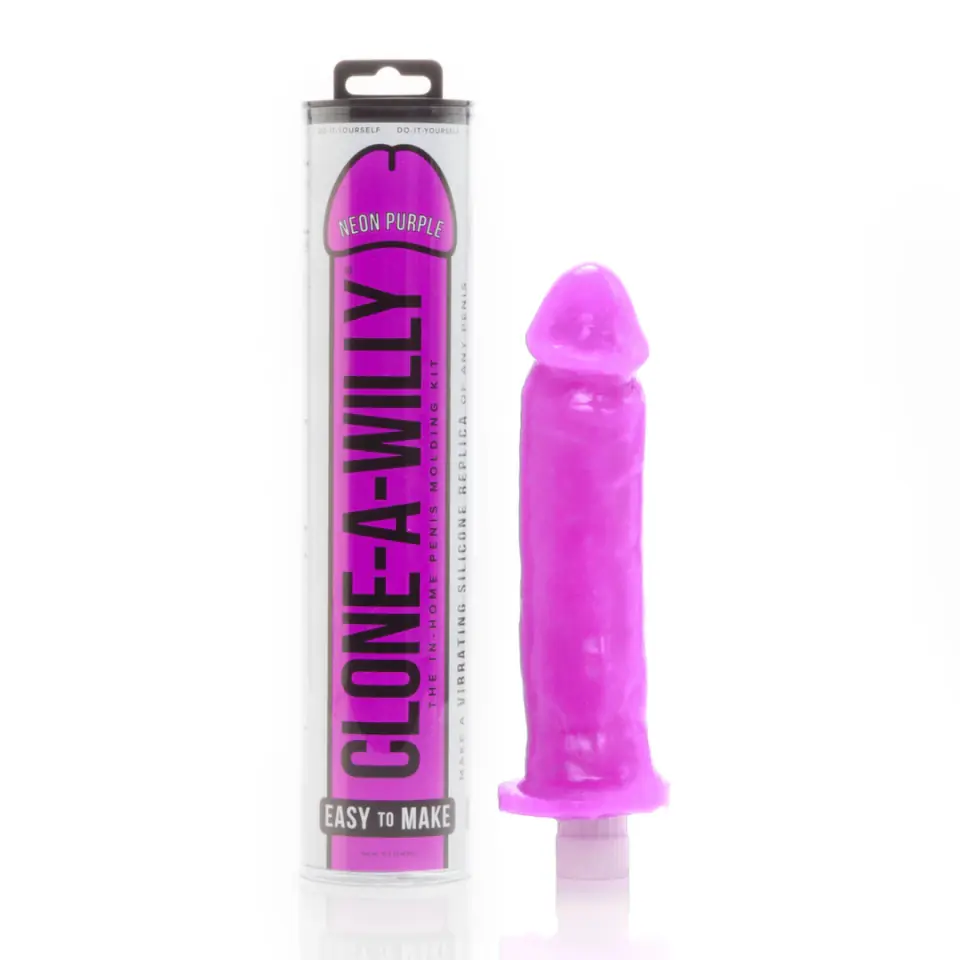 Clone-A-Willy Kit Purple - Zestaw do tworzenia odlewu z wibracją, fioletowy w sklepie Wasserman.eu
