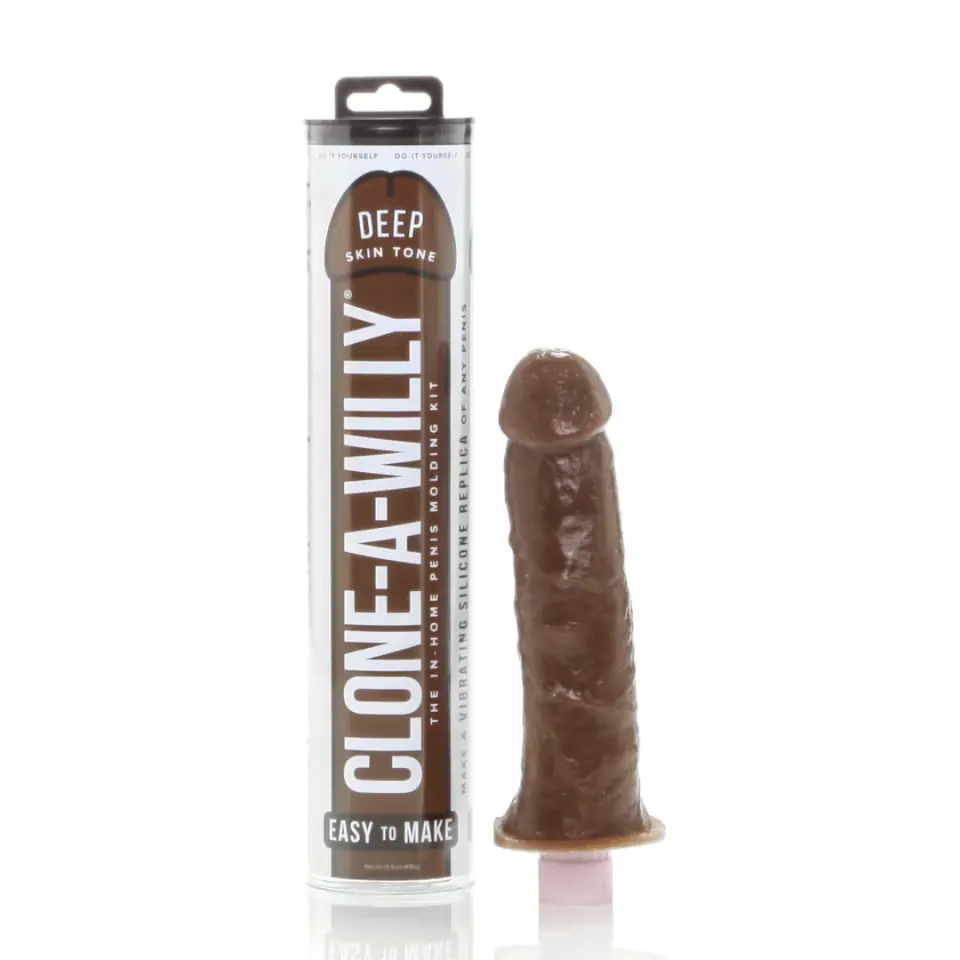 Clone-A-Willy Deep Tone Kit - Zestaw do samodzielnej repliki, ciemny odcień w sklepie Wasserman.eu