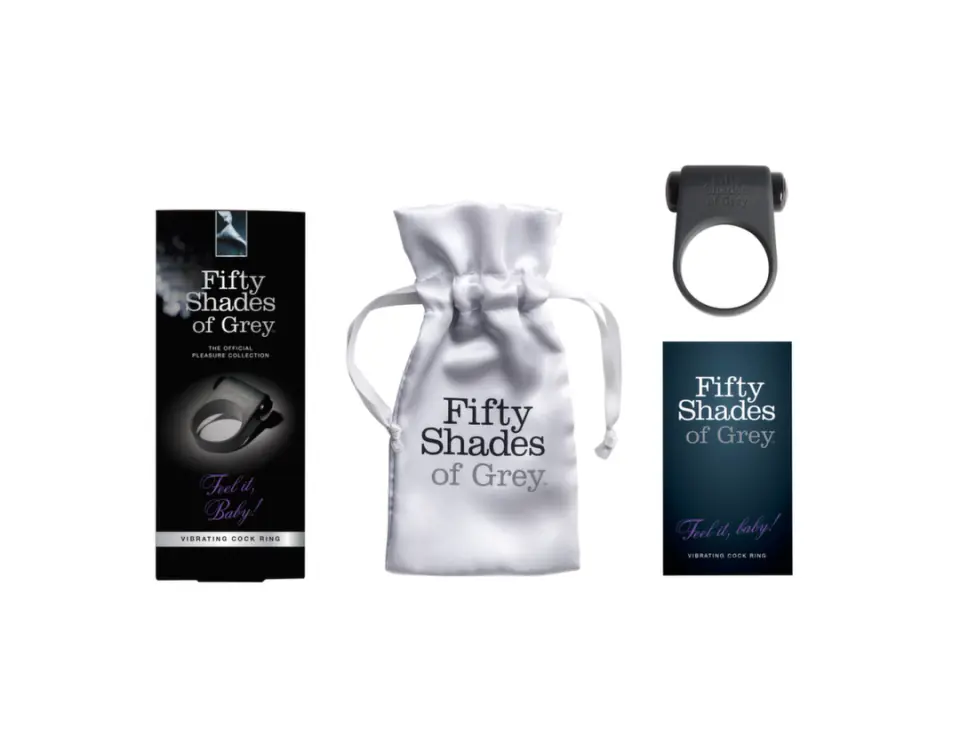 ⁨Fifty Shades of Grey Feel It Baby silikonowy pierścień wibrujący⁩ w sklepie Wasserman.eu