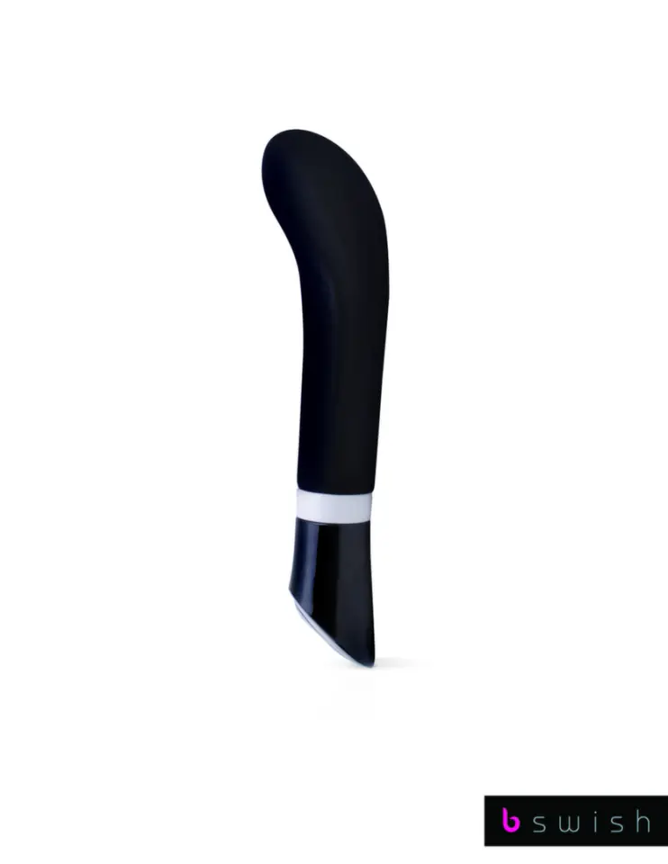 ⁨B Swish Bgood Deluxe Curve Black - silikonowy model anatomiczny 19,3 cm⁩ w sklepie Wasserman.eu