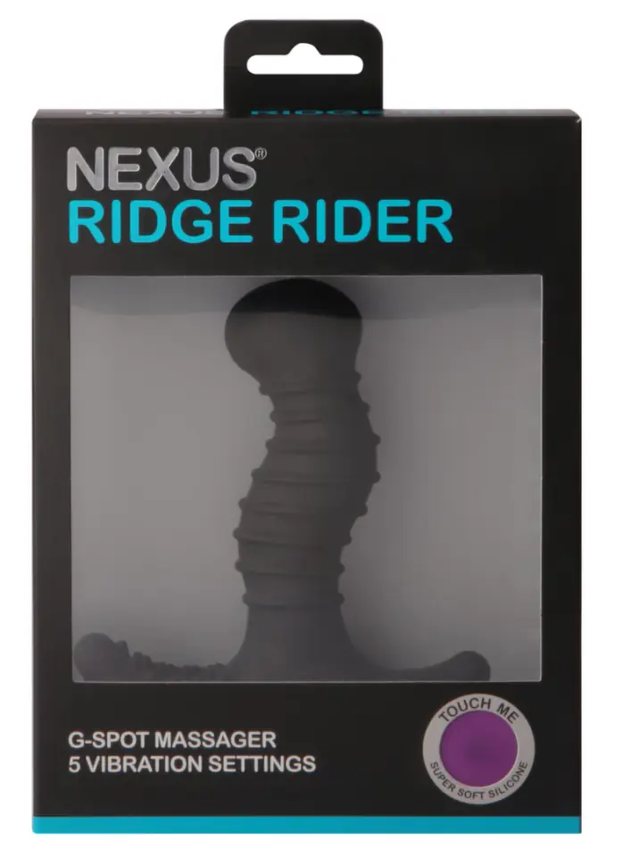 Wibrujący masażer prostaty - Nexus Ridge Rider+ Black w sklepie Wasserman.eu