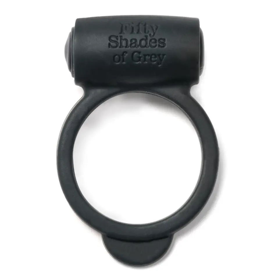 ⁨Fifty Shades of Grey Yours and Mine silikonowy pierścień wibrujący⁩ w sklepie Wasserman.eu