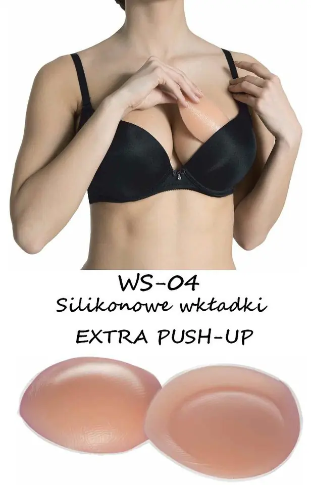 ⁨WKŁADKI JULIMEX WS-04 PUSH-UP C/D (kolor natural, rozmiar L/XL)⁩ w sklepie Wasserman.eu