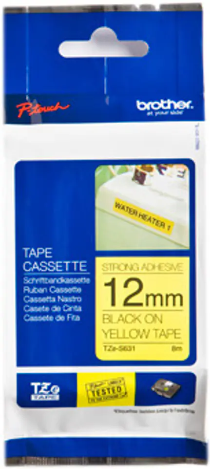 Taśma BROTHER Czarny TZe-S631 w sklepie Wasserman.eu