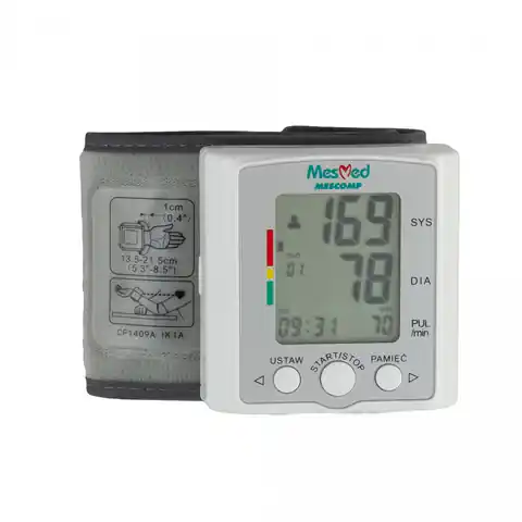 ⁨Automatic wrist blood pressure monitor MesMed MM-204 Vengo⁩ at Wasserman.eu