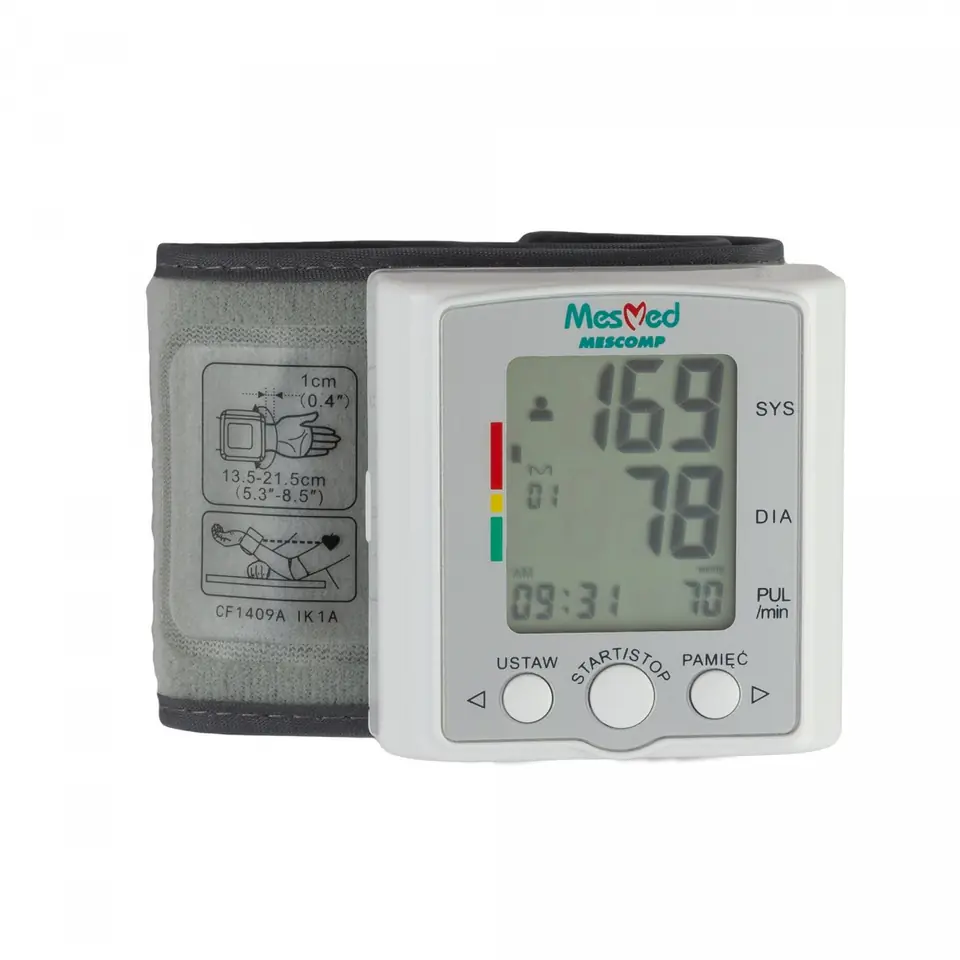 ⁨Automatic wrist blood pressure monitor MesMed MM-204 Vengo⁩ at Wasserman.eu