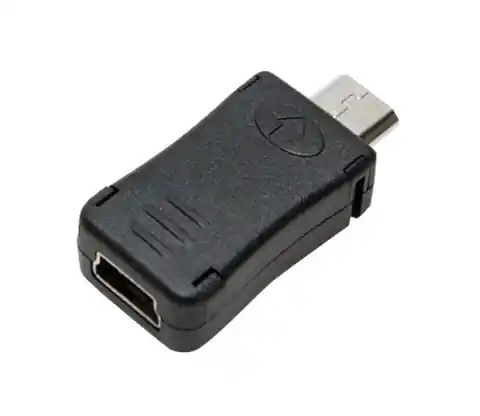 ⁨Adapter LOGILINK Mini USB - Micro USB typ B AU0010 micro USB - mini USB⁩ w sklepie Wasserman.eu