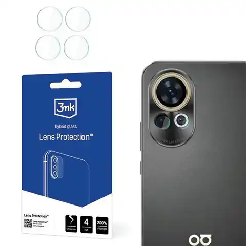 ⁨3MK Lens Protect Huawei Nova 12 Pro/12 Ultra Ochrona na obiektyw aparatu 4szt⁩ w sklepie Wasserman.eu