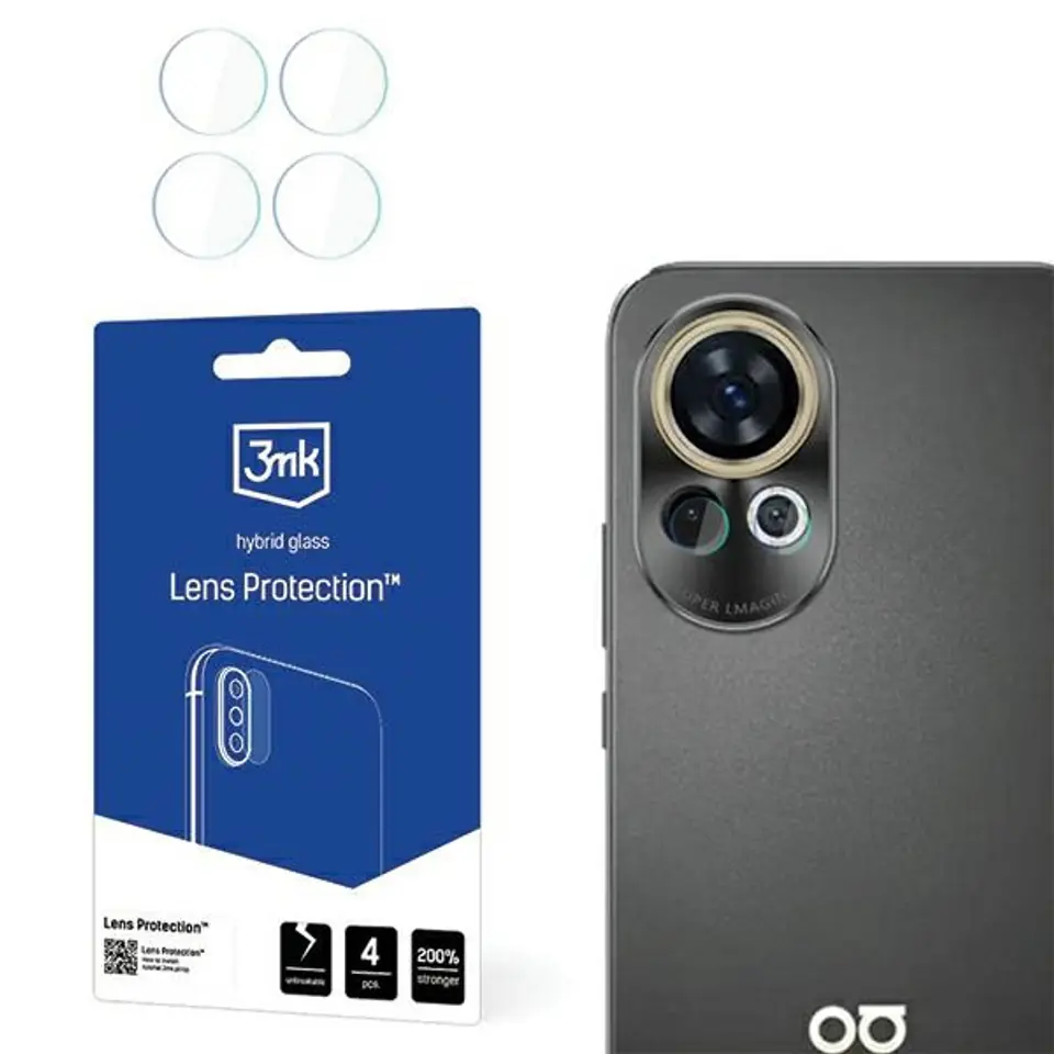 ⁨3MK Lens Protect Huawei Nova 12 Pro/12Ultra Ochrona na obiektyw aparatu 4szt⁩ w sklepie Wasserman.eu