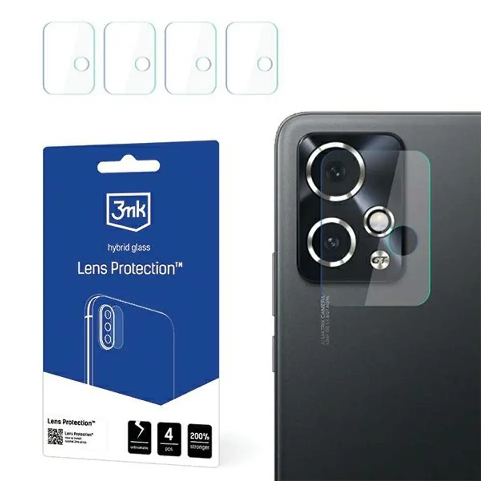 ⁨3MK Lens Protect Oneplus Ace 3Ochrona na obiektyw aparatu 4szt⁩ w sklepie Wasserman.eu