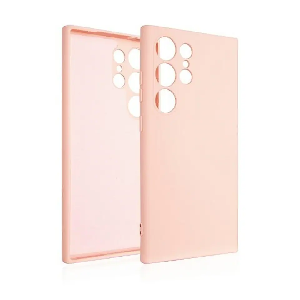 ⁨Beline Etui Silicone Samsung S24 UltraS928 różowo-złoty/rose gold⁩ w sklepie Wasserman.eu