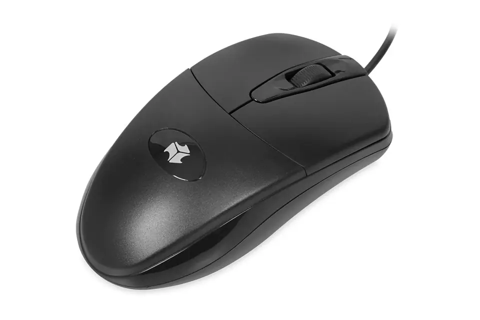 ⁨iBOX i010 Rook wired optical mouse, black⁩ at Wasserman.eu