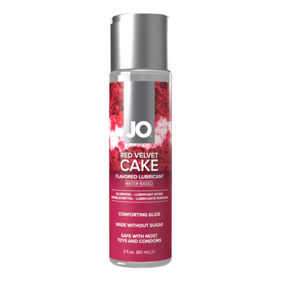 ⁨System JO Red Velvet Lubrykant smakowy wodny 60 ml limitowana edycja⁩ w sklepie Wasserman.eu