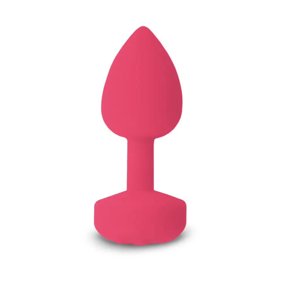 ⁨Plug analny wibrujący - Gvibe Gplug S Neon Rose⁩ w sklepie Wasserman.eu