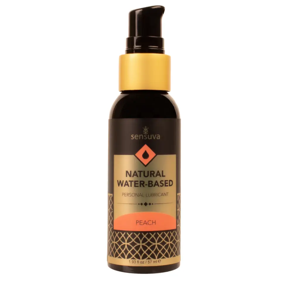 ⁨Sensuva Natural Water-Based Peach 57ml - żel nawilżający brzoskwiniowy⁩ w sklepie Wasserman.eu