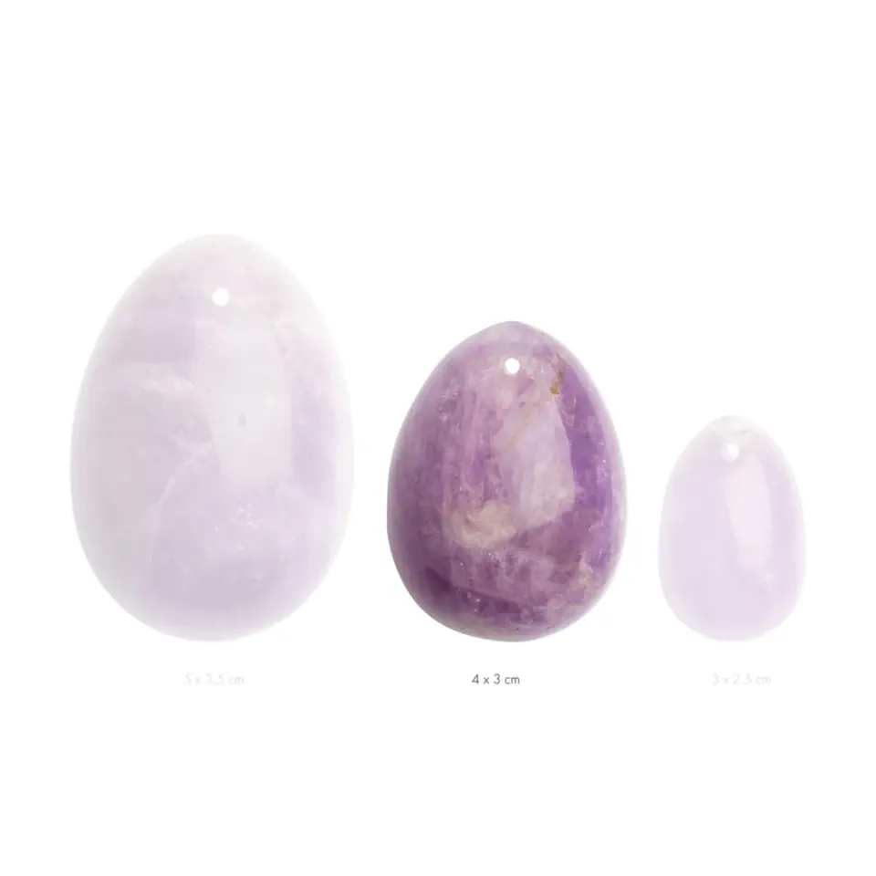 Kulka gejszy - La Gemmes Yoni Egg Pure Amethyst M w sklepie Wasserman.eu