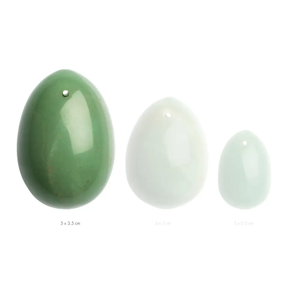 Kulka gejszy - La Gemmes Yoni Egg Jade L w sklepie Wasserman.eu